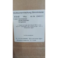 Wollblumenmischung / Stimmkräuter  100g